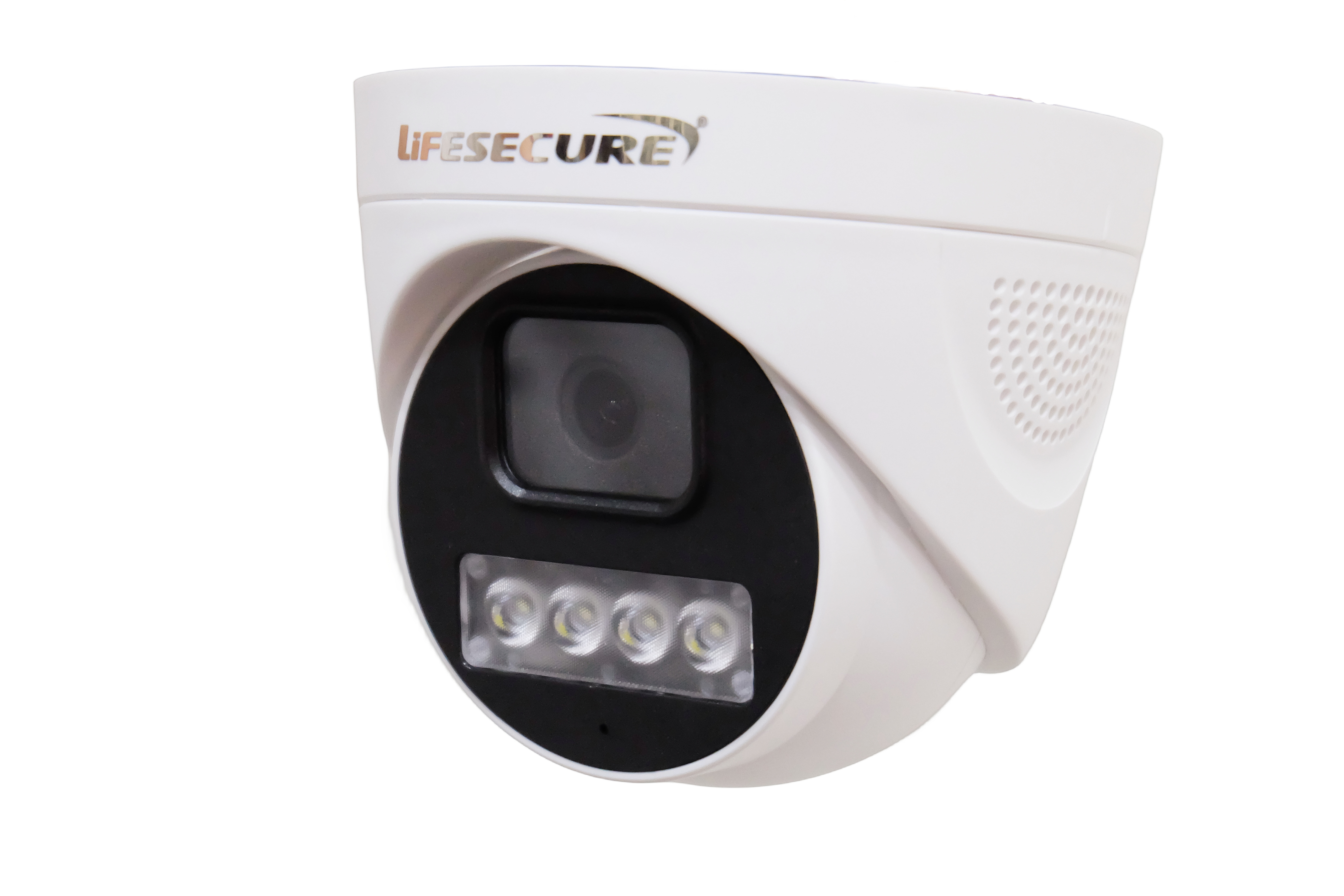 Lifesecure 50mp Dual Light Bullet Ai Poe Ip Camera With Mic